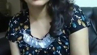 Big-Titted Indian Aunty Enjoys Video Chat With Her Lover And Indulges In Oral Pleasure