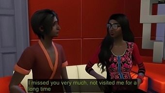 Indian Mother And Son Indulge In Sensual Bath Time Together