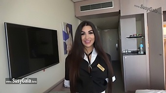 Pov Video Of Nick Moreno'S Hotel Room Service With Susy Gala And Her Big Ass