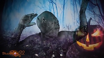 Woman In Slimy Substances