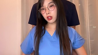 Asian Medical Intern Elle Lee Seduced By Manipulative Doctor For Professional Advancement