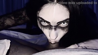 A Witch Is Filmed While Consuming Men