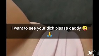 Seks Snapchat Dengan Ayah Sahabatnya Mengarah Pada Kenikmatan Diri Untuk Wanita Muda