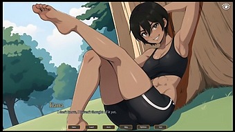 Tomboy'S First Time Anal In The Woods As Part Of Hentai Game Series