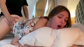 A Mature Woman With A Big Ass Enjoys Sex With Her Stepson In A Luxurious Hotel