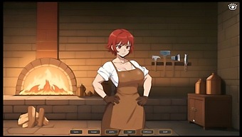 Tomboy Fantasy: Masturbating In A Hot Forge [ Hentai Video ] Episode 1