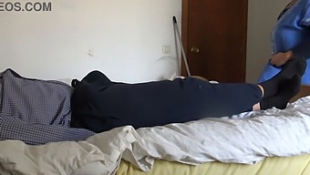 Muslim Housekeeper Surprised By Large French Penis